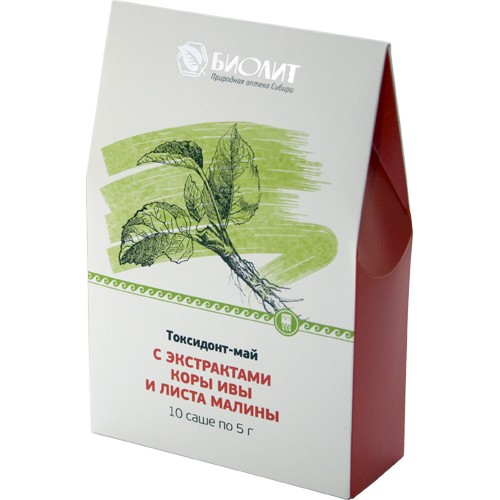 Купить Токсидонт-май с экстрактами коры ивы и листа малины  г. Самара  